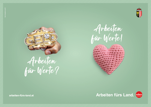 Arbeiten für Werte