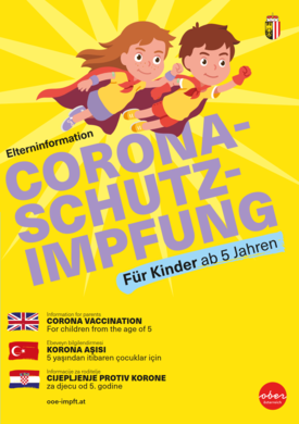 Corona-Schutzimpfung für Kinder