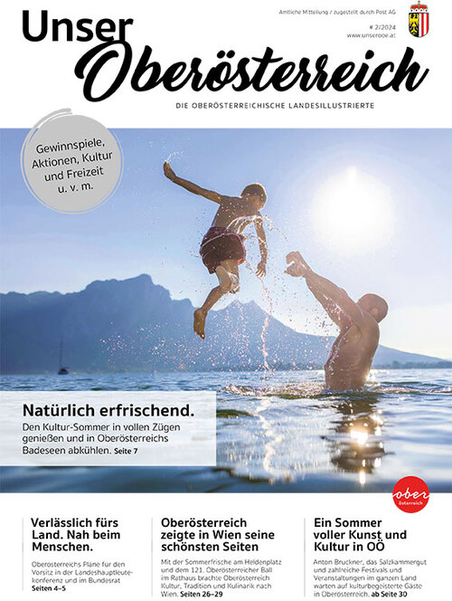 Titelblatt: Unser Oberösterreich Ausgabe 2/2024