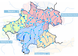 Webseite des Hydrographischen Dienstes OÖ 