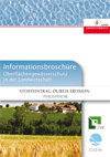 Informationsbroschüre Oberflächengewässerschutz in der Landwirtschaft.